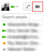 Gmail chat screenshot